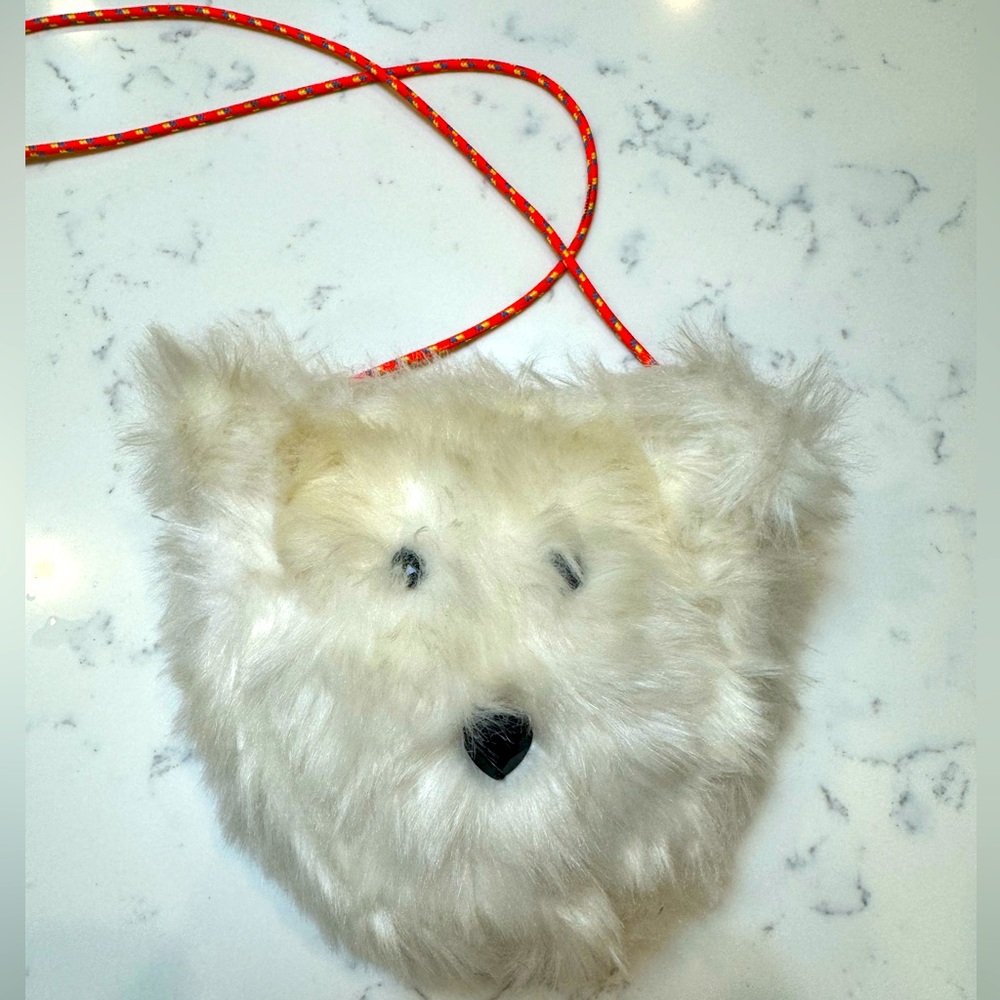 ⭐️Crewcuts fluffy bear girl’s purse GORGEOUS